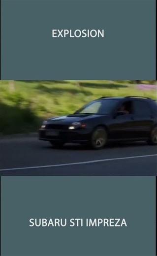 Explosion Subaru STI Impreza