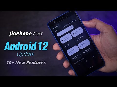Jio Phone Next Android 12 Update🔥 10+ New Features 😍