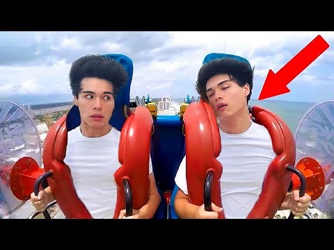Riding the World's Scariest Rollercoasters! (PASSED OUT)
