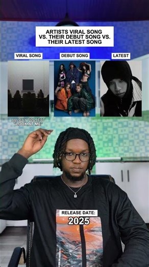 Artist Viral Song Vs. Debut Vs. Latest Song: ALLDAY PROJECT ‘LOOK AT ME’ #shorts #music