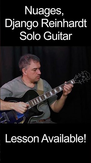 Nuages #djangoreinhardt #solojazzguitar
