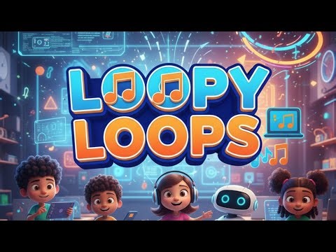 Loopy Loops 🎶💻 | Fun Tech Song for Kids”