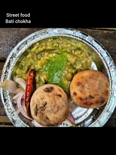 Street food-bati chokha #shorts #food #streetfood #foodie #foodlover #foodblogger #trending #street