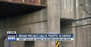 Major rehab project affects Depew traffic