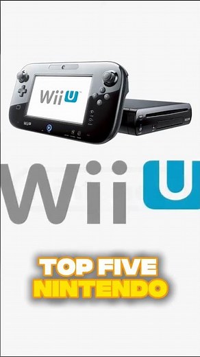Top 5 Wii U games ranked by sales!!! #gaming #nintendo #videogameconsole #nostalgia #retrogaming