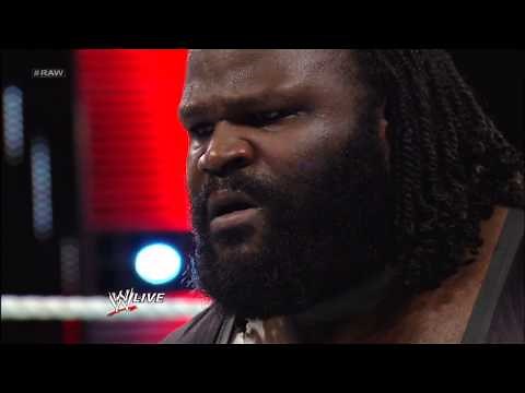 Sin Cara vs. Mark Henry: Raw, Feb. 18, 2013