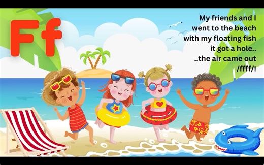 每日一chant 字母f发音歌谣 幼儿英语教学必备