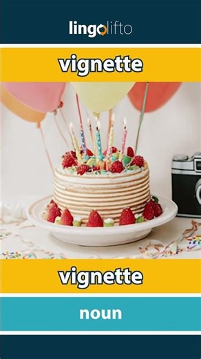 🇬🇧🇫🇷 vignette - vignette : learn English : apprenons l'anglais : vocabulary builder