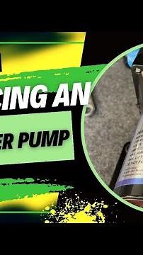 How to Replace & Install an RV Water Pump