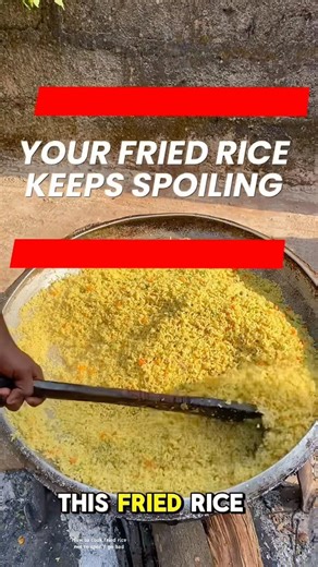 How to cook fried rice that doesn’t spoil or disgrace you . #friedrice