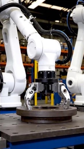 automatic robot sistem machine parts