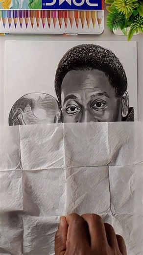 Hyperrealistic Graphite Pencil Artwork 🥰✨💖 #shorts#trending#youtubeshorts