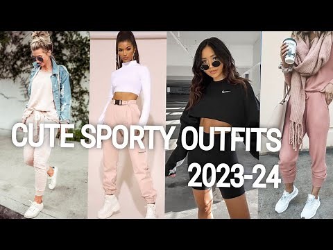 Cute Sporty Outfit Ideas 2023-24|SPORTY OUTFITS| Casual workout Outfits...
