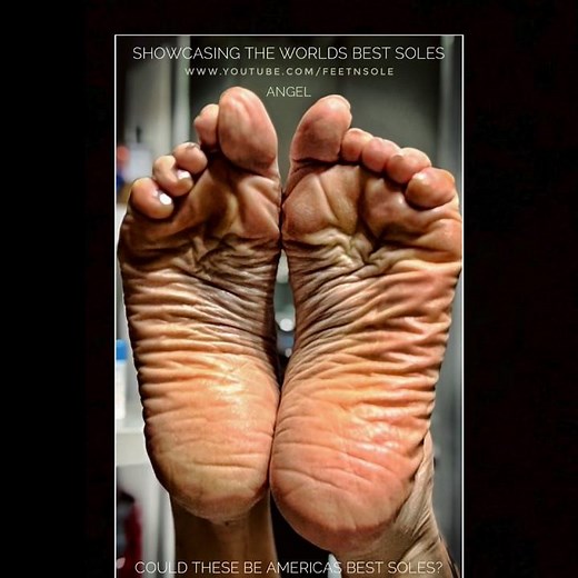 Foot Models Wrinkled Soles with Sexy Voice. #fußsohlen #füße #feet #solesociety