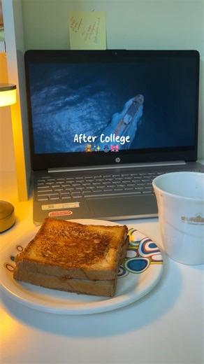 After college vlog| quick sandwich recipe