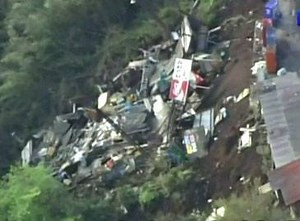 Powerful #earthquake causes landslide in #Japan | The Times of India