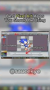 Best Pixel Art Apps to Use #pixelart #pixelartist #aseprite #art #artist #tutorial #shorts #fyp