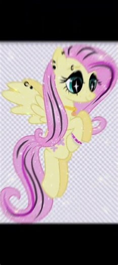 Fluttershy as a scene girl #songs #scene #mlp