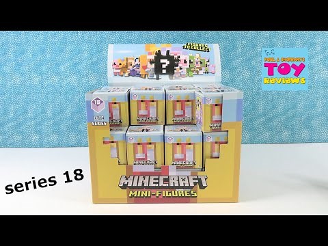 Minecraft Cute Series 18 Full Box Figures Unboxing | PSToyReviews