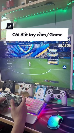 Hướng dẫn cài đặt tay cầm khi chơi FIFA Online 4