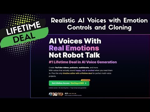 VoiceWave Lifetime Deal - Fast, Realistic AI Voice Generator Tools