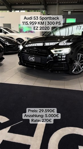 🔥 Audi S3 Sportback – Performance trifft Perfektion! ✅ Deutsches Fahrzeug & deutsche Auslieferung ✅ Unfallfrei & nachlackierungsfrei ✅ Lückenlos Audi Scheckheft gepflegt ✅ Top Pflegezustand – innen & außen wie neu! ✅ Digitales Kombiinstrument (Virtual Cockpit) ✨ Ausstattungshighlights: – MMI Navigation Plus mit MMI Touch & Audi connect 🌐 – Optikpaket schwarz Audi exclusive 🖤 – 18” S-Design LM-Felgen – Sitzheizung vorn & beheizbare Spiegel ❄️ – Einparkhilfe vorn & hinten (APS Plus) – Audi Soun