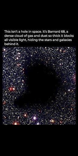 Barnard 68 — A Dark Cloud That Hides the Stars