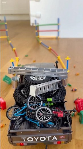 TOYOYA Land Cruiser - Remote control Car Show #shorts