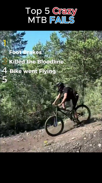 When MTB Goes Wrong #mtb #fails #shorts