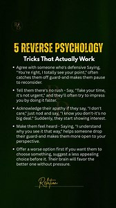 5 Reverse Psychology Tricks That Actually Work | Relationship guide