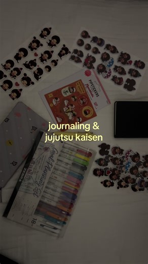 but at one point no journaling was getting done & we had to lock in 😭 #journalinspo #anime #jjk