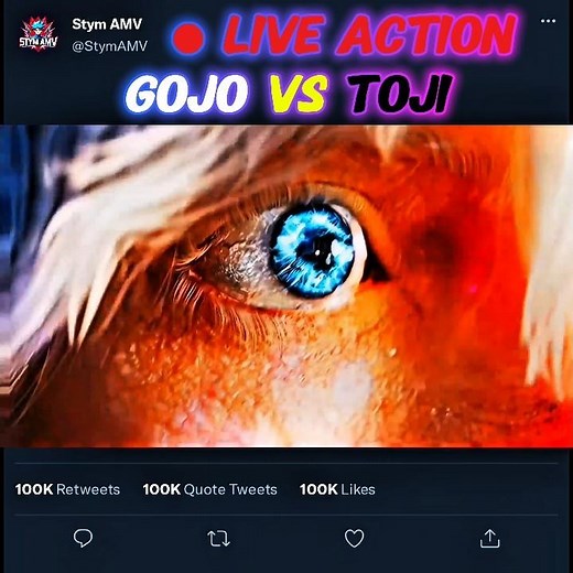 🔴 [Live Action] Gojo Vs Toji 🔥 - LUNA BALA (Slowed) [Edit/AMV] 4k!