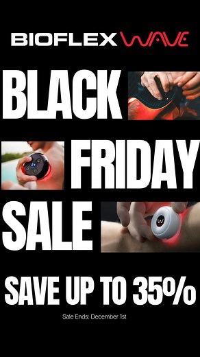 Wave Nano delivers fast, targeted red infrared relief for tension, soreness, and end-of-day wind-down. You viewed it, now get it for 35% OFF during our Black Friday/Cyber Monday sale. Ends Dec 1. | BIOFLEX Laser Therapy