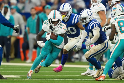 Where to watch Dolphins vs. Colts free stream today