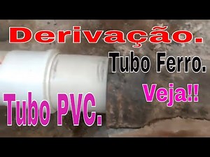 Como fazer troca de tubos de ferro fundido por tubos de PVC 100mm esgoto.