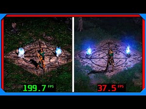 Diablo II Resurrected PC Gameplay GTX 1060 Benchmark Test "1440p" D2 Remake