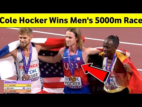 Cole Hocker Wins Men's 5000m Race Today, World Athletics Championships Highlights 2025