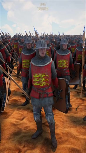 3,000,000 Medieval British Soldiers VS a 50,000 WW2 US Soldiers Army ! ⚔️ Who will win ? 🤔 #uebs2 #gaming #gamingontiktok #gamingcommunity #gameplay