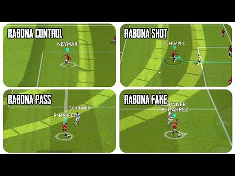 Pes 2021 Mobile | Rabona Skills Tutorial (Classic Control)