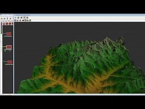 World Machine: NASA Satellite images (height map) to create realistic terrains