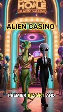 Having Fun at the Alien Casino | 4K