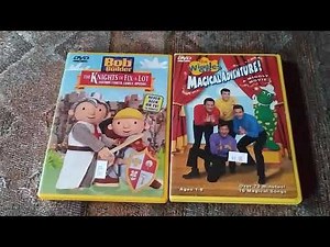 bob the builder knight's fix alot and the wiggles magical adventure a wiggly movie DVD review