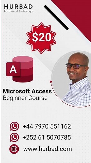 Microsoft Access Beginner Course #MicrosoftAccess #digitalskills #OfficeSkills #Beginner