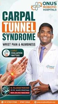Carpal Tunnel Syndrome Wrist Pain & Finger Numbness..,