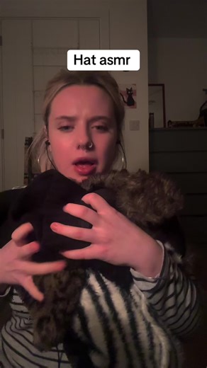 Hat asmr #asmr #asmrhairplay #asmrwhispering