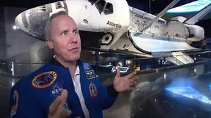 Shuttle Atlantis exhibit