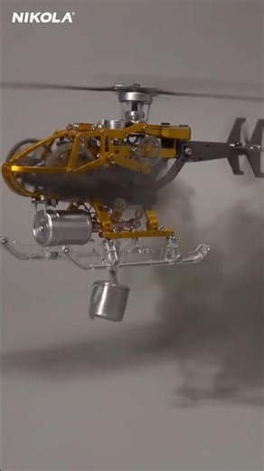 Stirling Engine Helicopter #engine #model #tank #pump #tractor #perpetualmotion #physics