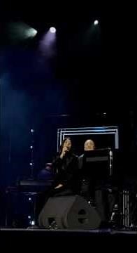 Giorgi sings "Golpe" accompanied by Dardust at the Royal Palace of Caserta.