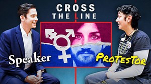 Michael Knowles sits down with one of the organizers of the protest against him at Washburn University. | Ben Shapiro