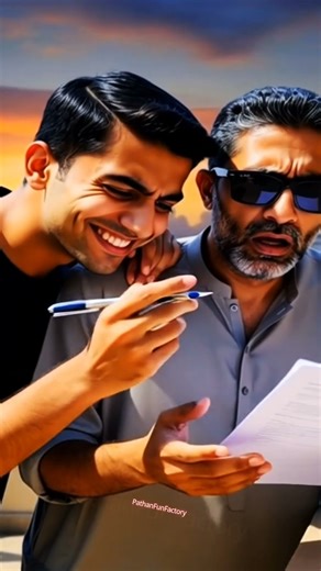 Pathan ka exam logic 📄😂 #FunnyReelsUrdu #DailyJokes #ExamLogic #PathanFunFactory